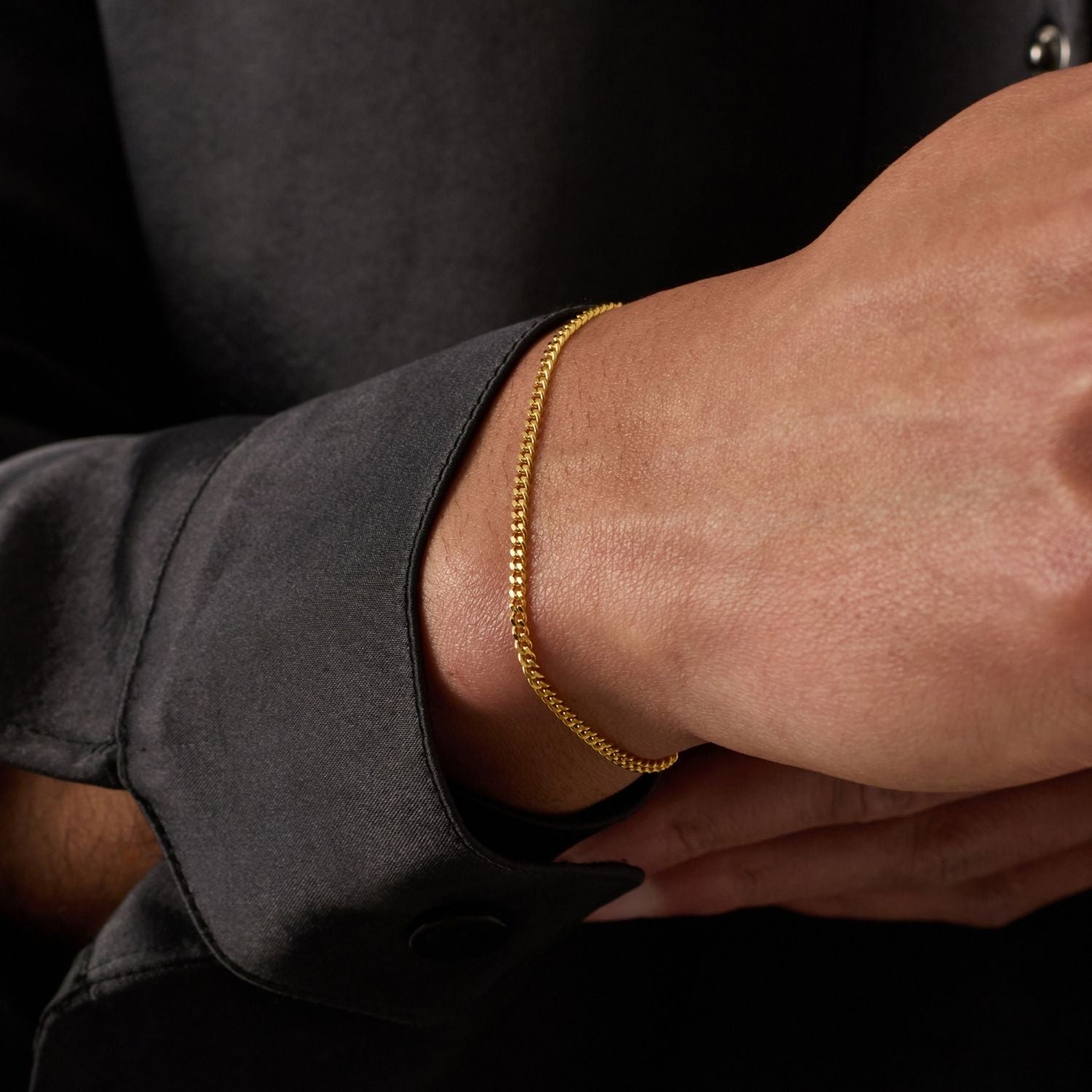 Connell Bracelet (Gold) 2mm