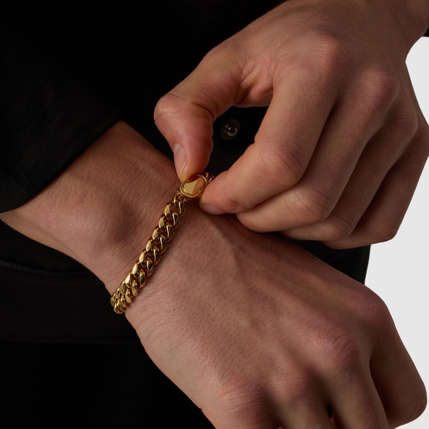 Cuban 8mm Set (Gold)