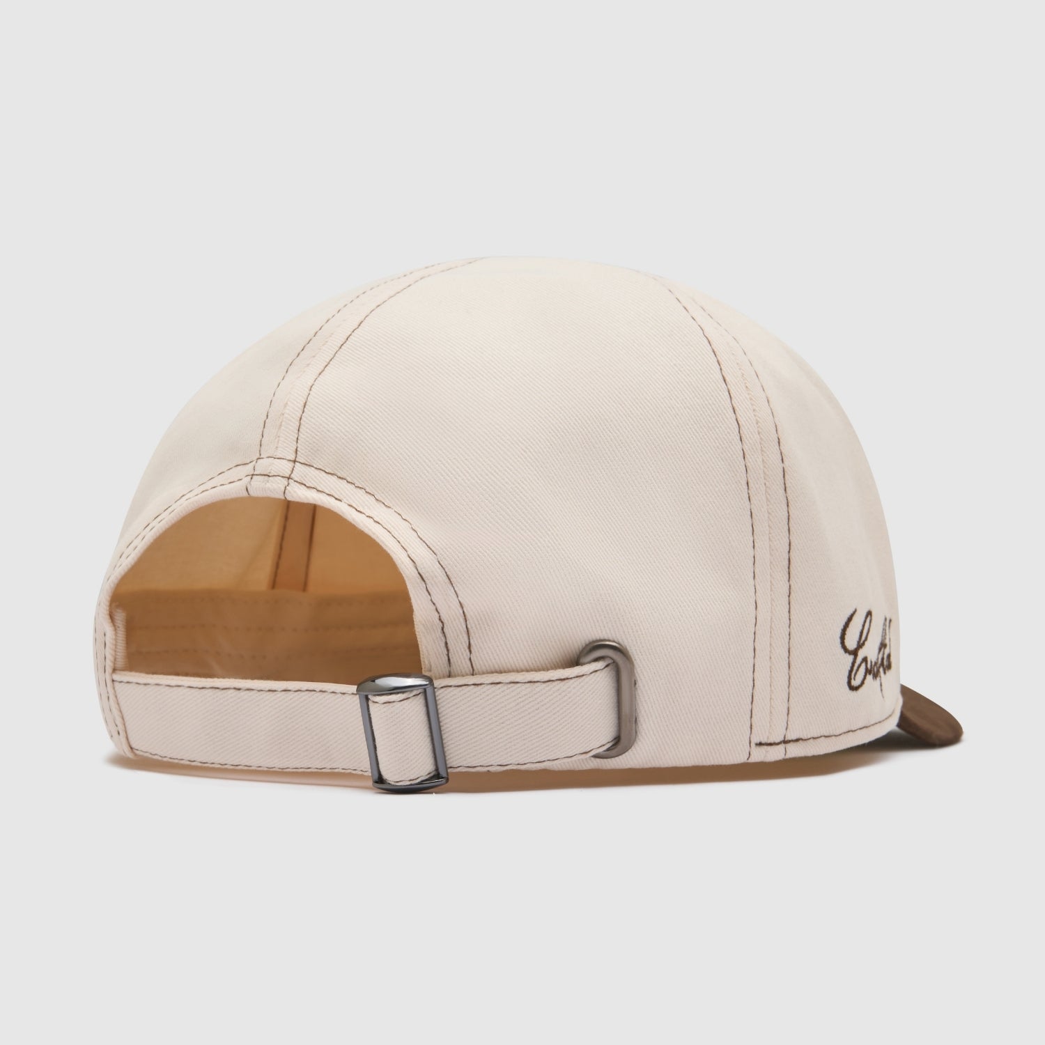 Gentlemen's Club Cap (Cream/Brown)