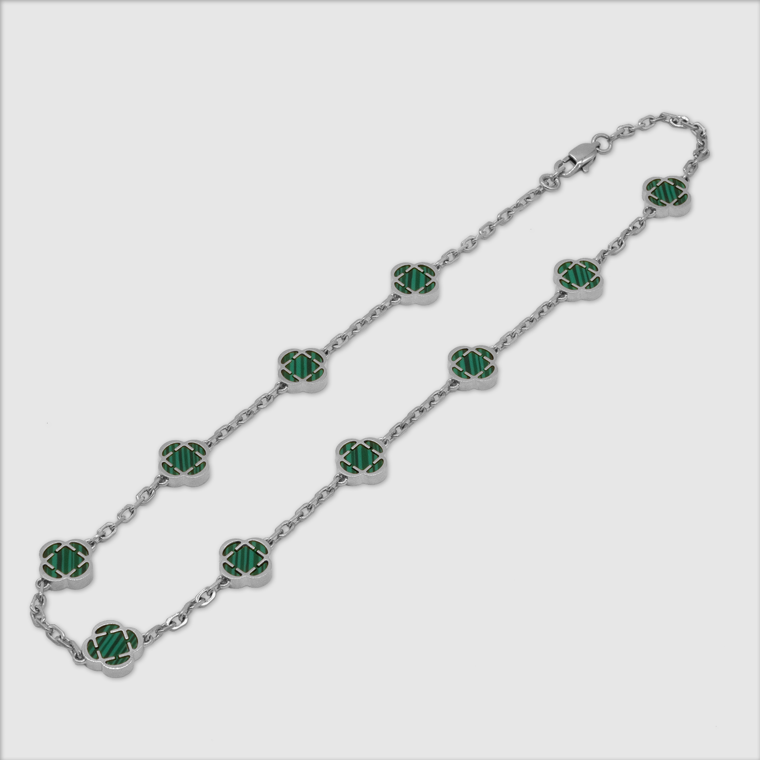 CRAFTD London ネックレス MALACHITE CLOVERSTONE PENDANT 楽天市場】CRAFTD London ネックレス MALACHITE CLOVER STONE