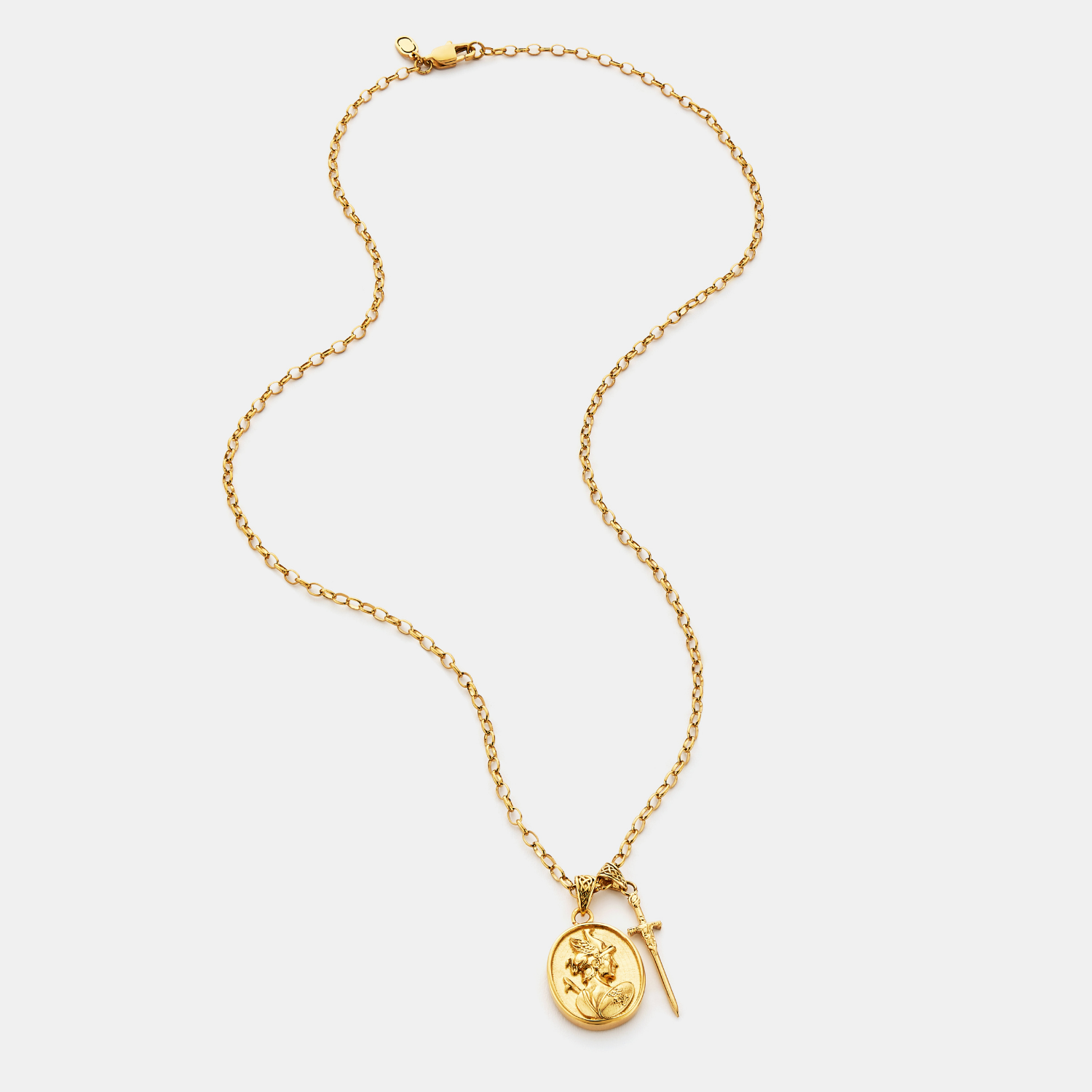 Achilles Pendant (Gold)