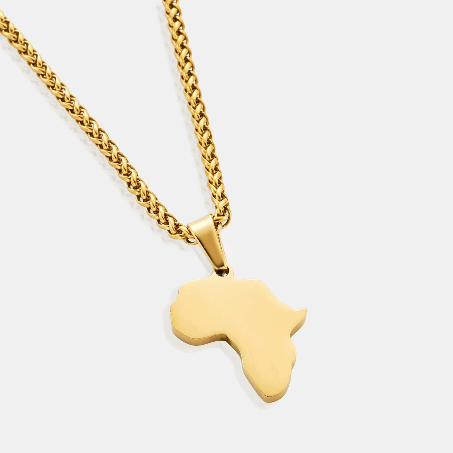Africa Pendant (Gold)