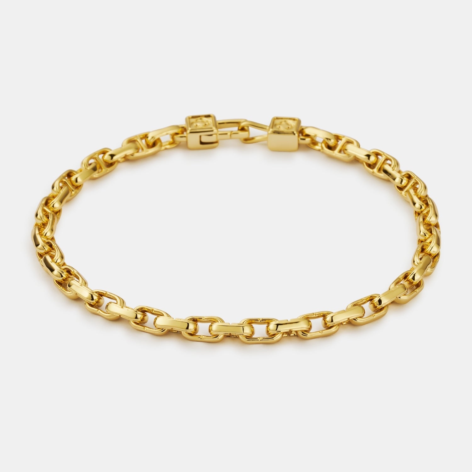 CD Anchor Link Bracelet (Gold)