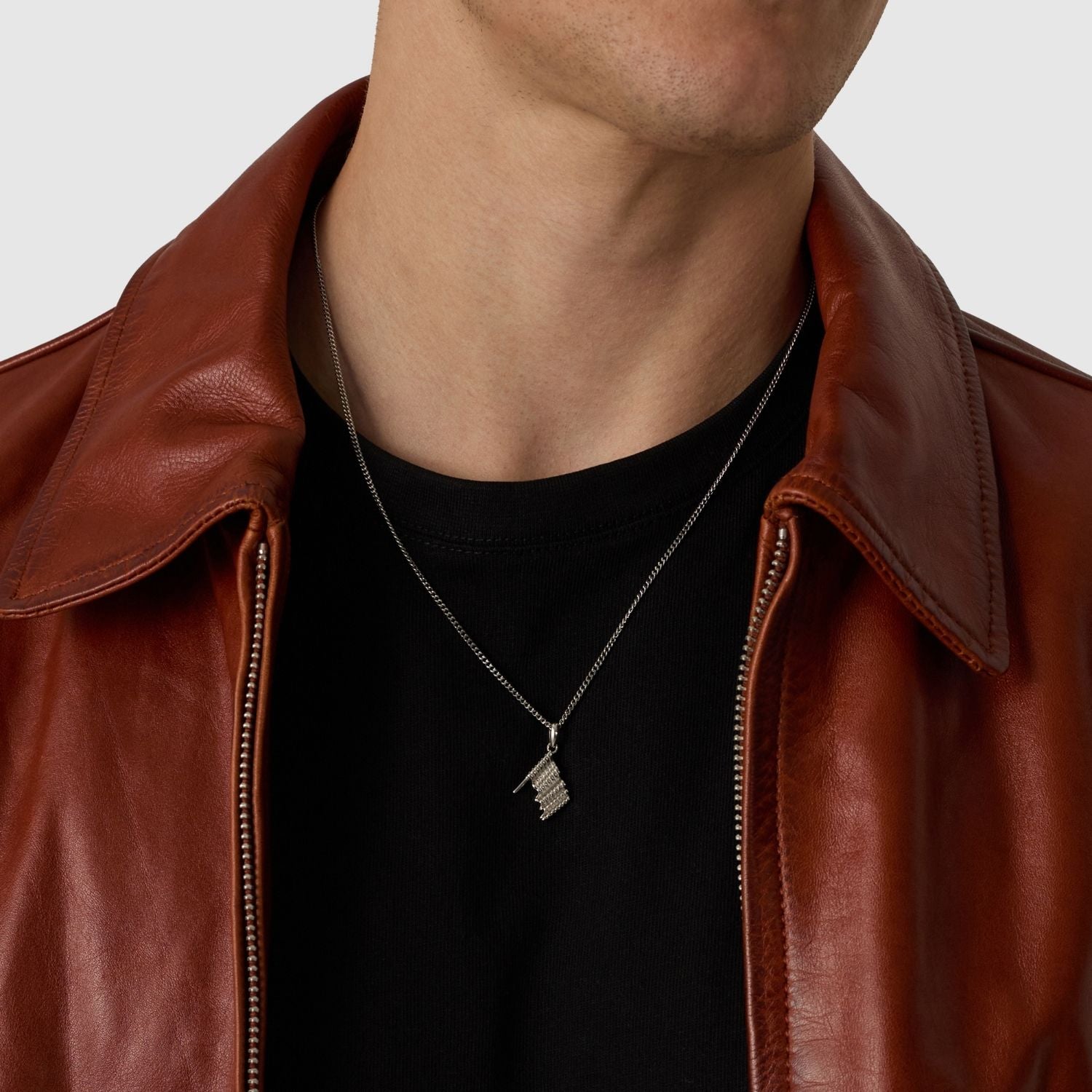 Chequered Flag (Silver)