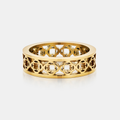 Clover Band Ring (Gold)