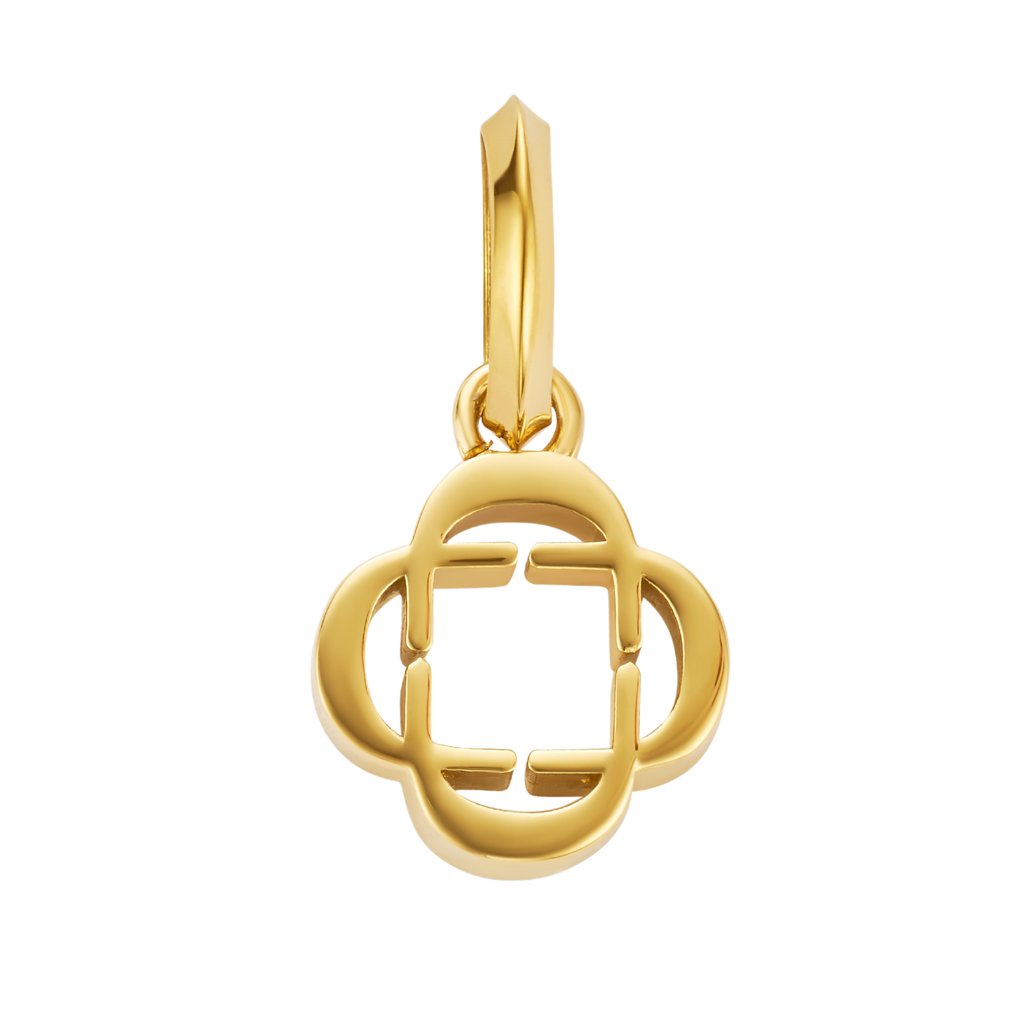 Mini Clover Pendant (Gold)