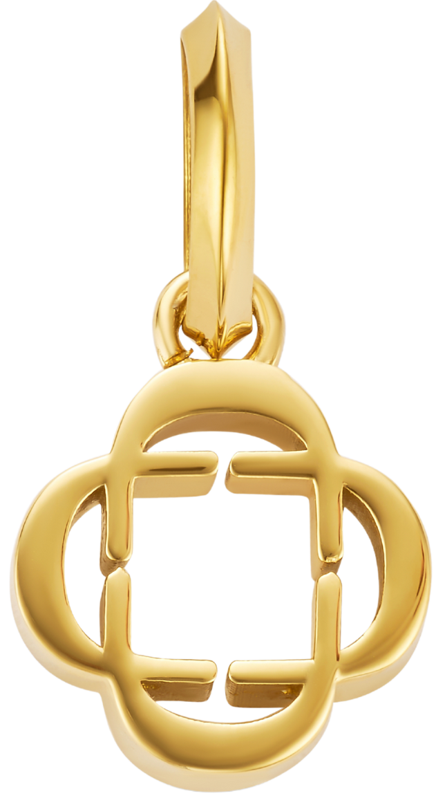 Mini Clover Pendant (Gold)