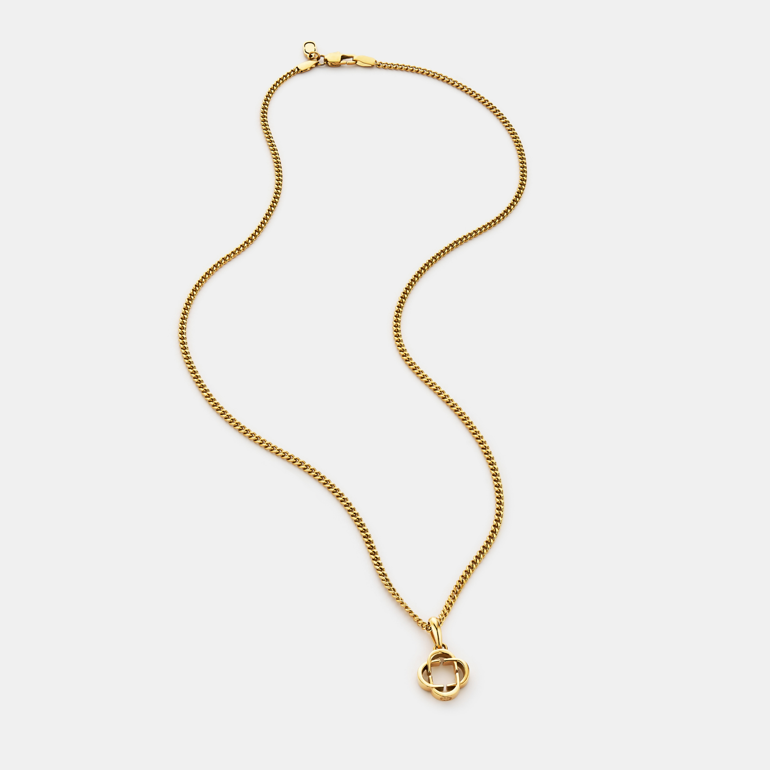 Clover Logo Pendant (Gold)