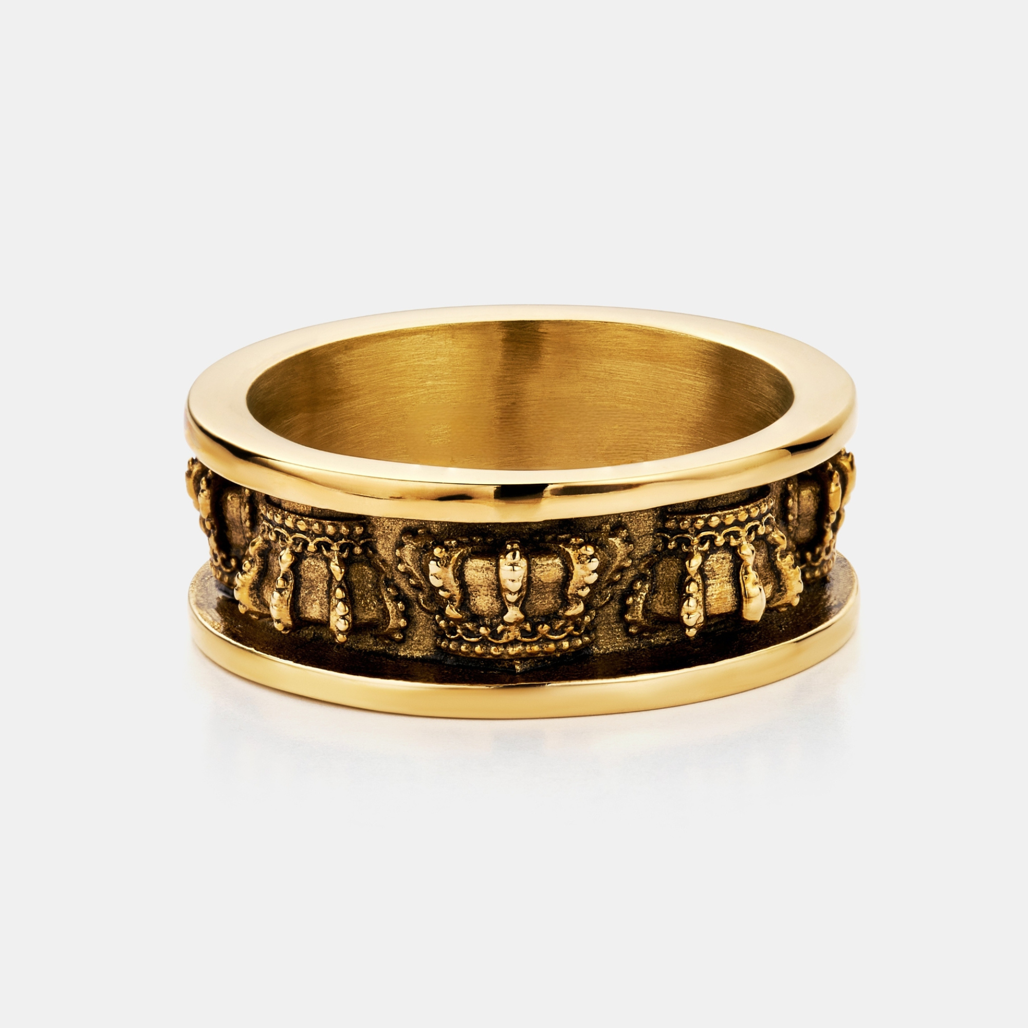 Crown Band Ring (Gold)