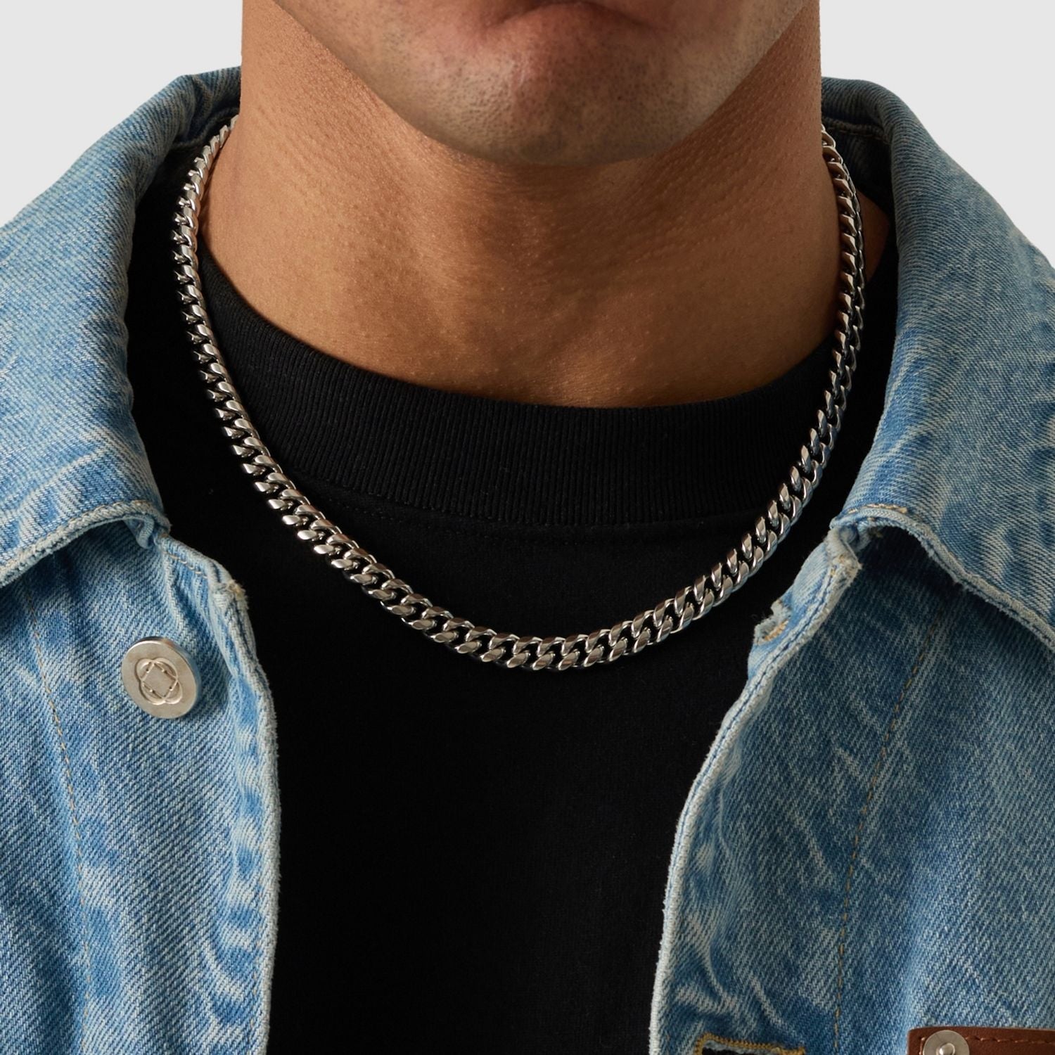 Cuban 8mm Set (Silver)