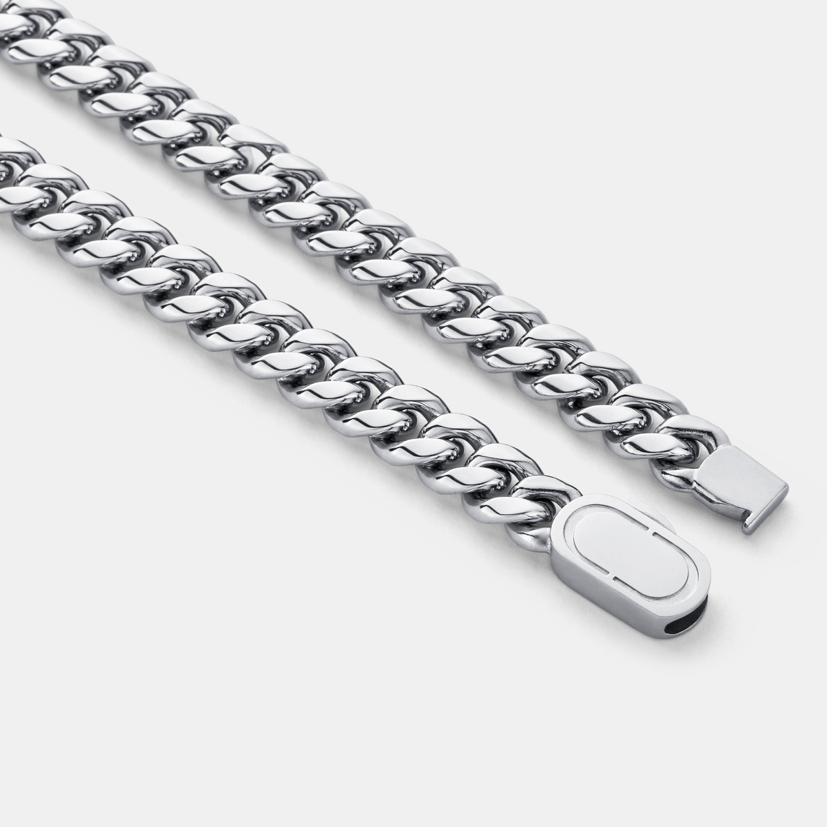 Cuban 8mm Gift Set (Silver)