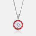 Enamel Saint Christopher (Silver)