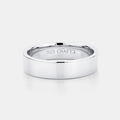 Flat Band Ring (Sterling Silver) 6mm