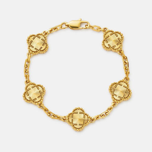 Clover Bracelet (Gold)