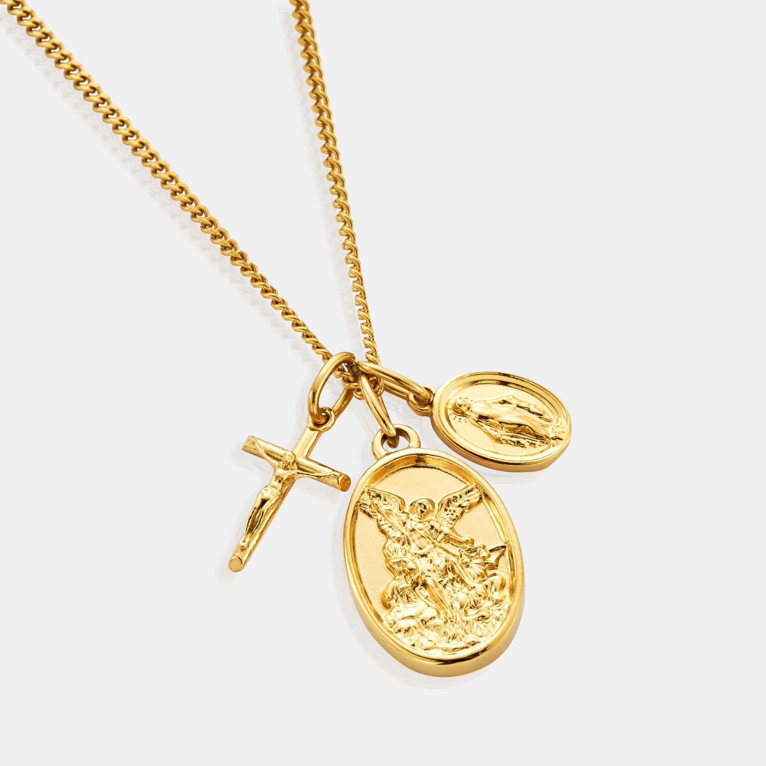 Jesus & Mary (Gold)