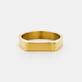Rectangle Signet Ring (Gold)