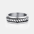 Rope Ring (Silver)