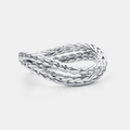 Rope Wrap Ring (Silver)