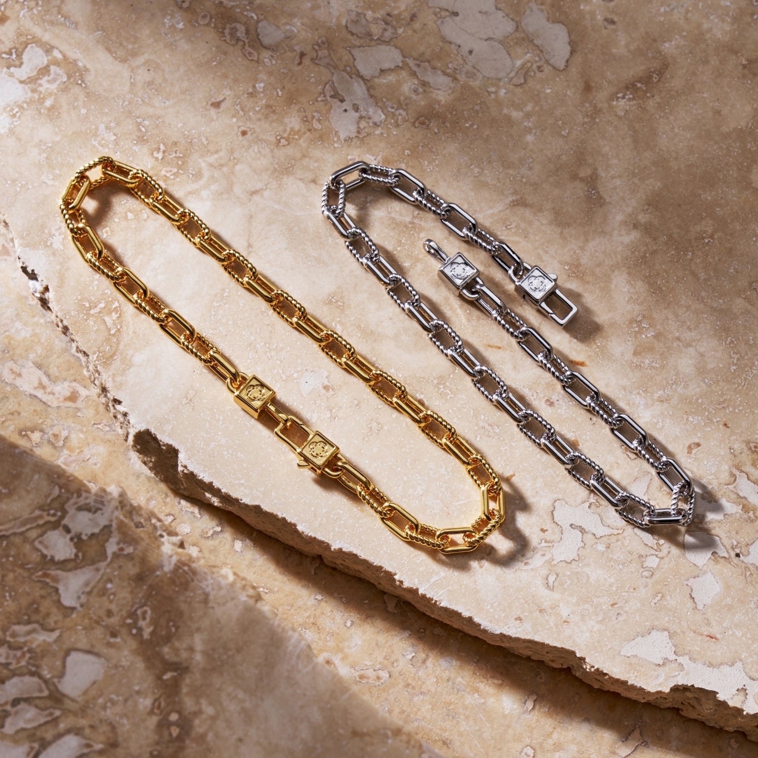 Rope Link Bracelet (Gold)