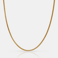 Round Box Chain (Gold) 3mm