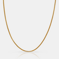 Round Box Chain (Gold) 2mm