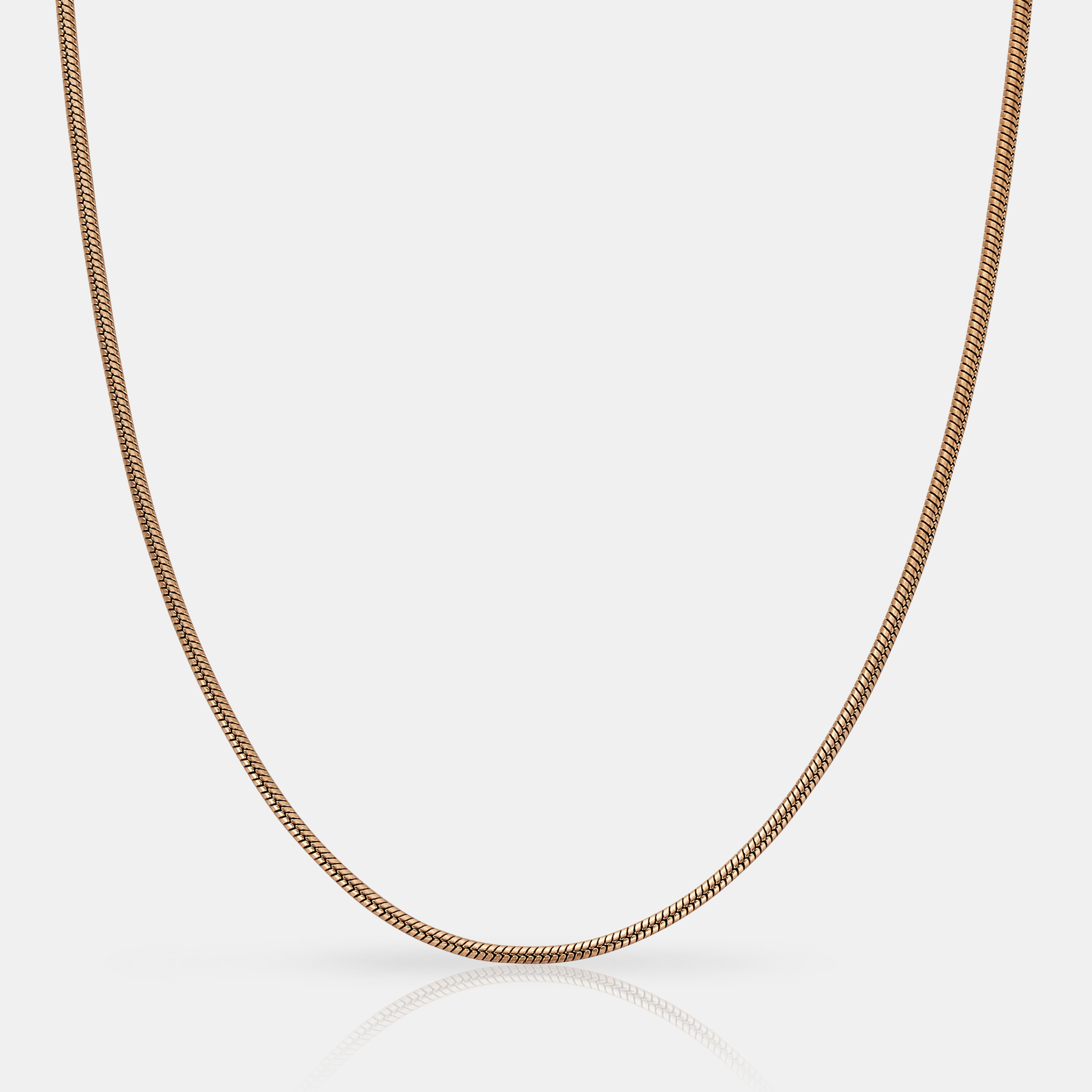Snake Chain (Rose Gold) 2mm