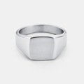 Square Signet Ring (Silver)