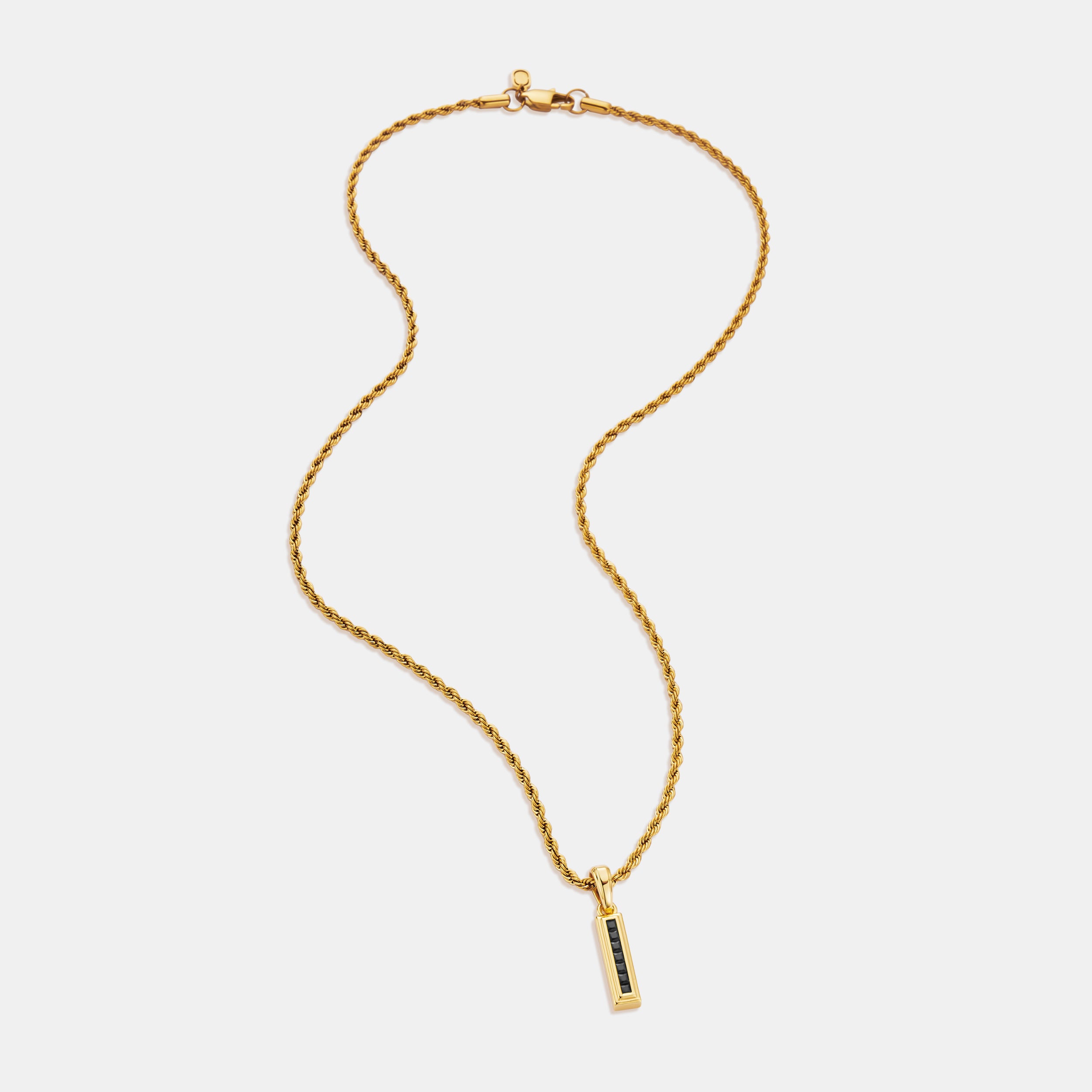 Mini Onyx Stone Totem (Gold)