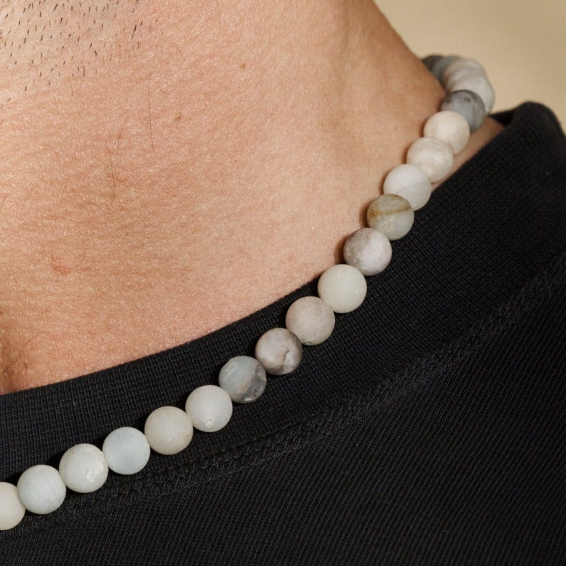 Ocean Beaded Necklace 8mm