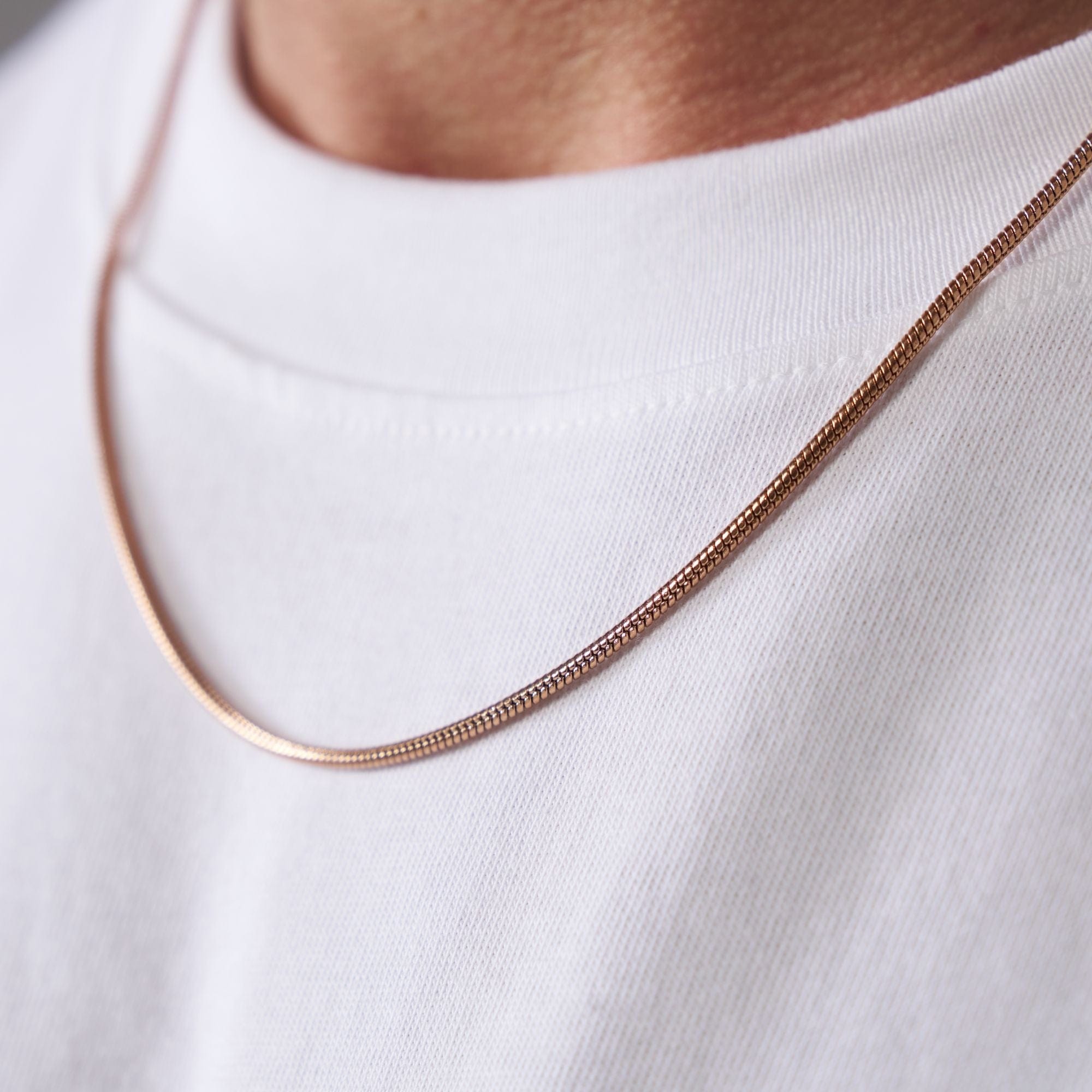Snake Chain (Rose Gold) 2mm