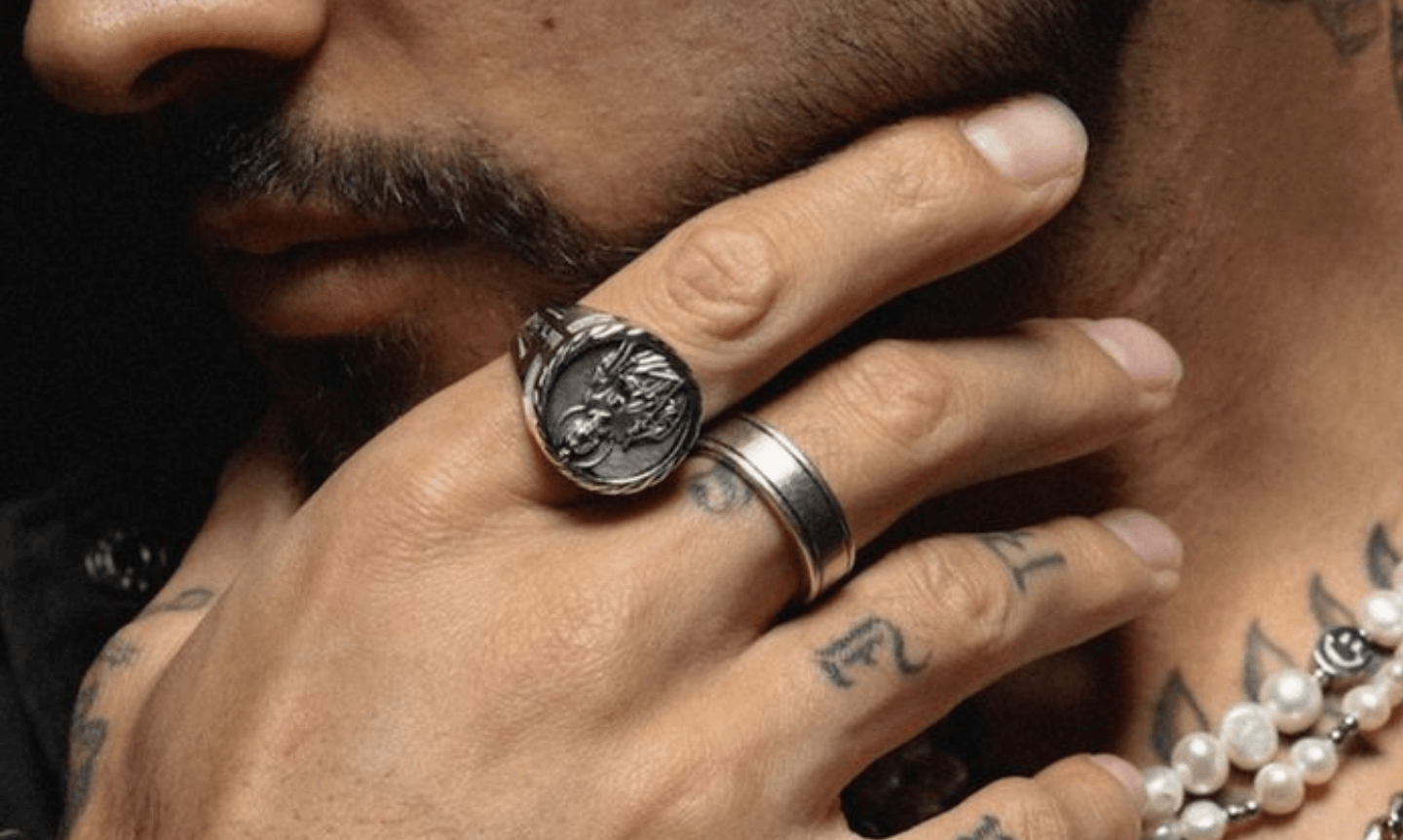 The Best Way to Style a Men's Signet Ring