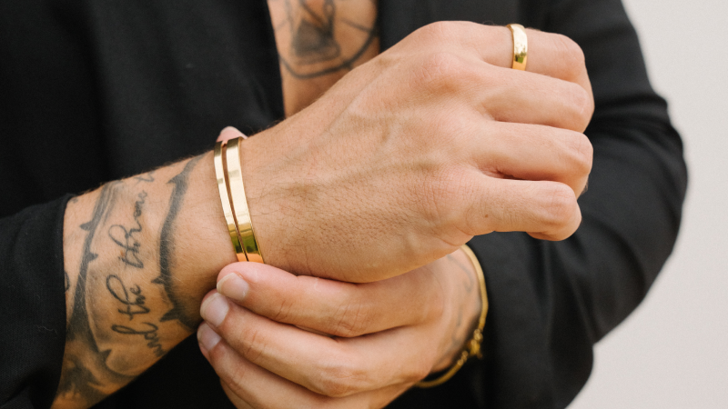 Men's Gold Bracelets