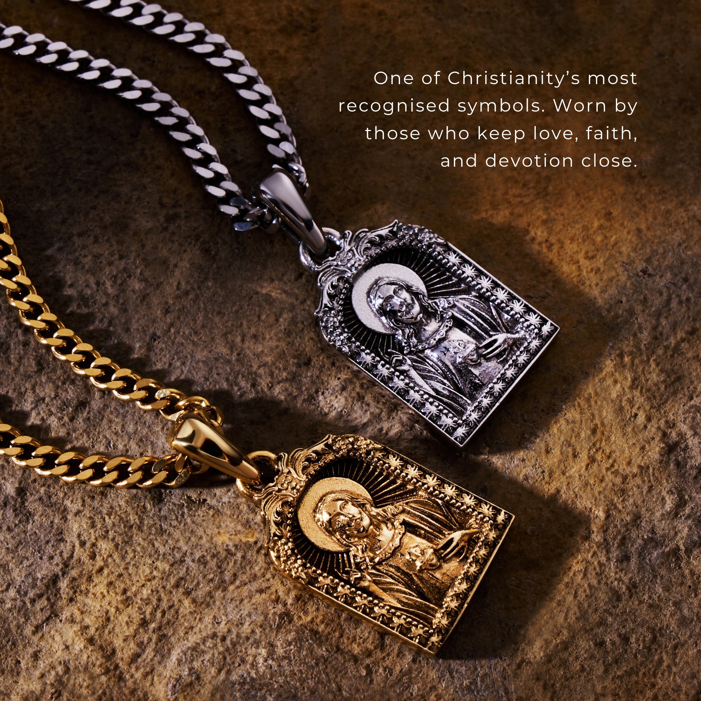 Sacred Heart Jesus (Gold)