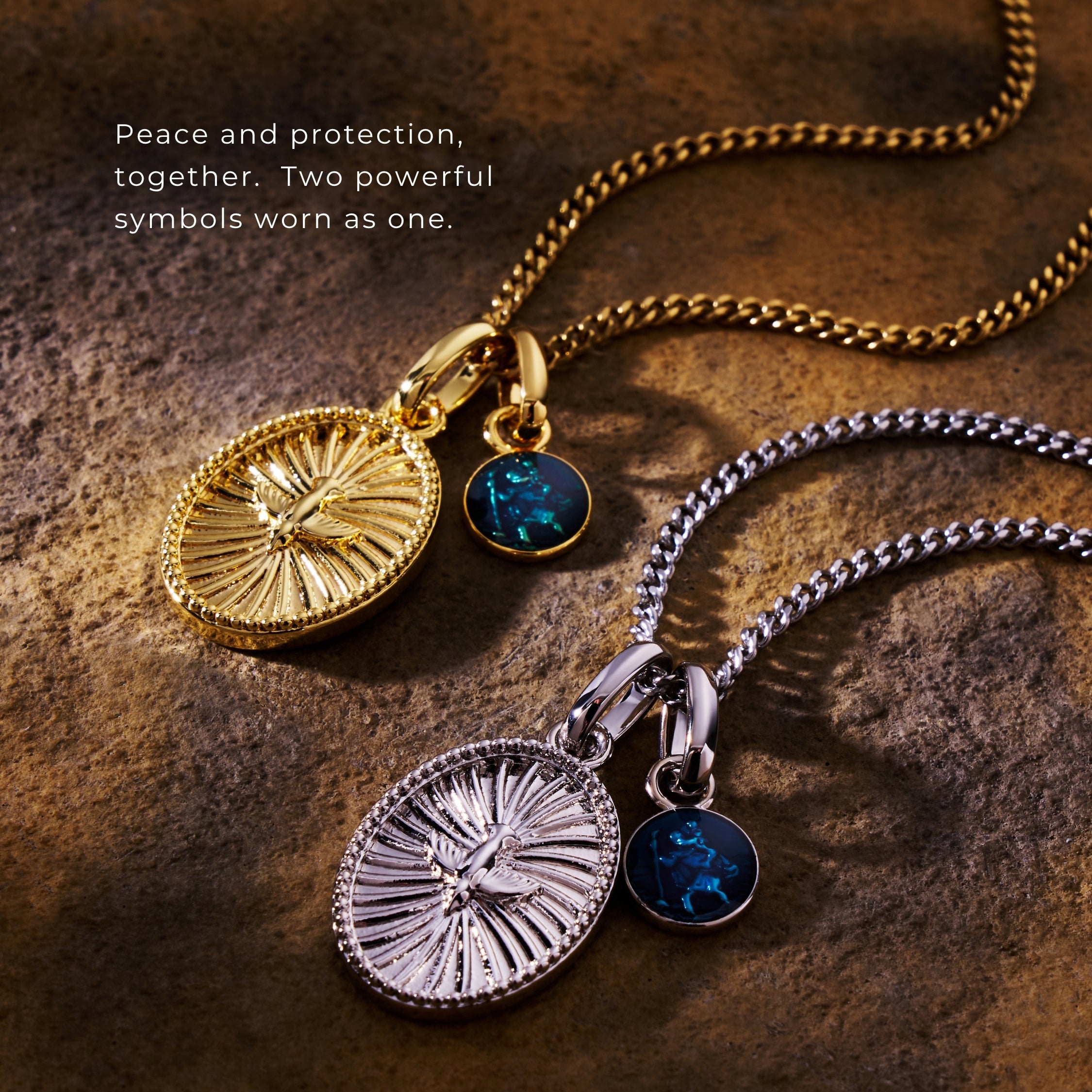 Dove & St Michael (Gold)