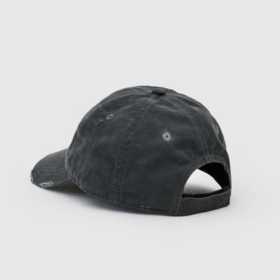 Distressed Cap (Washed Black)