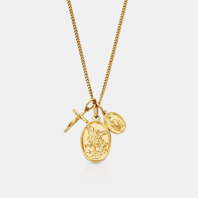 Jesus & Mary (Gold)