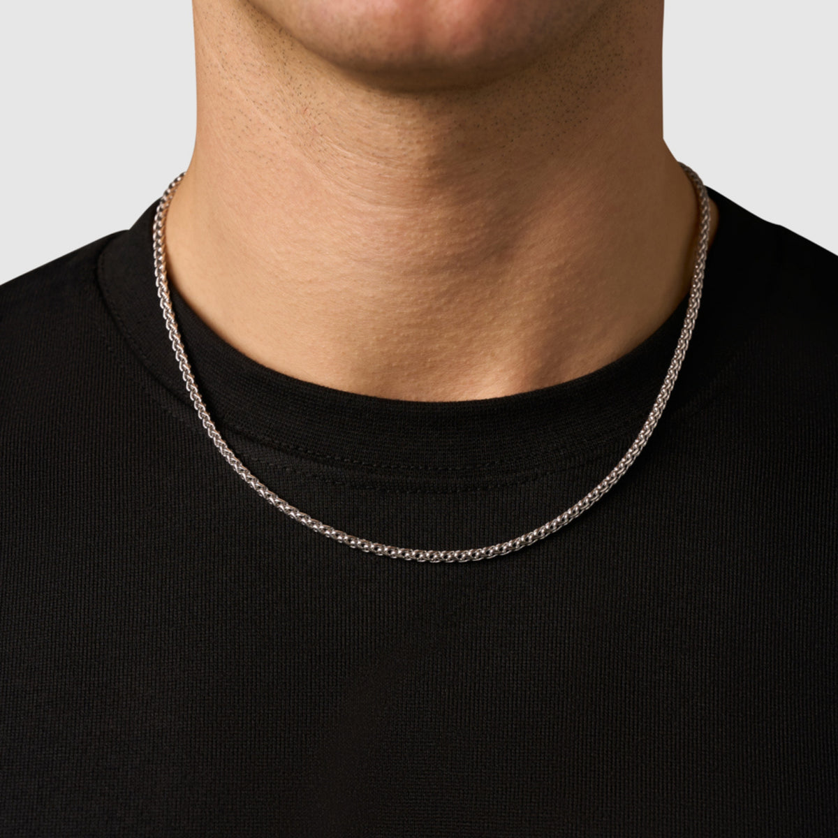 Wheat (Silver) 3mm | Sterling Silver