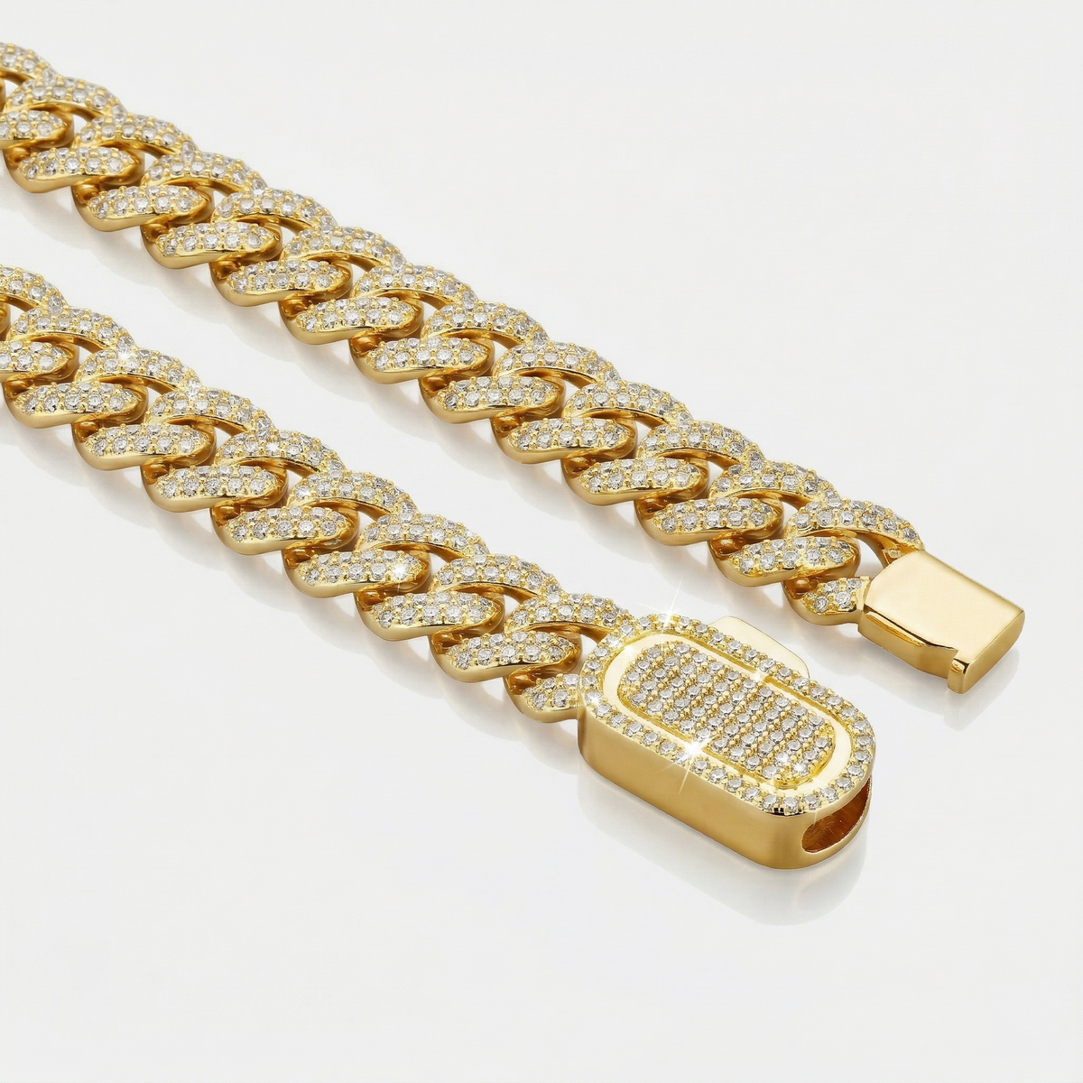 Iced Cuban Chain (Gold) 10mm