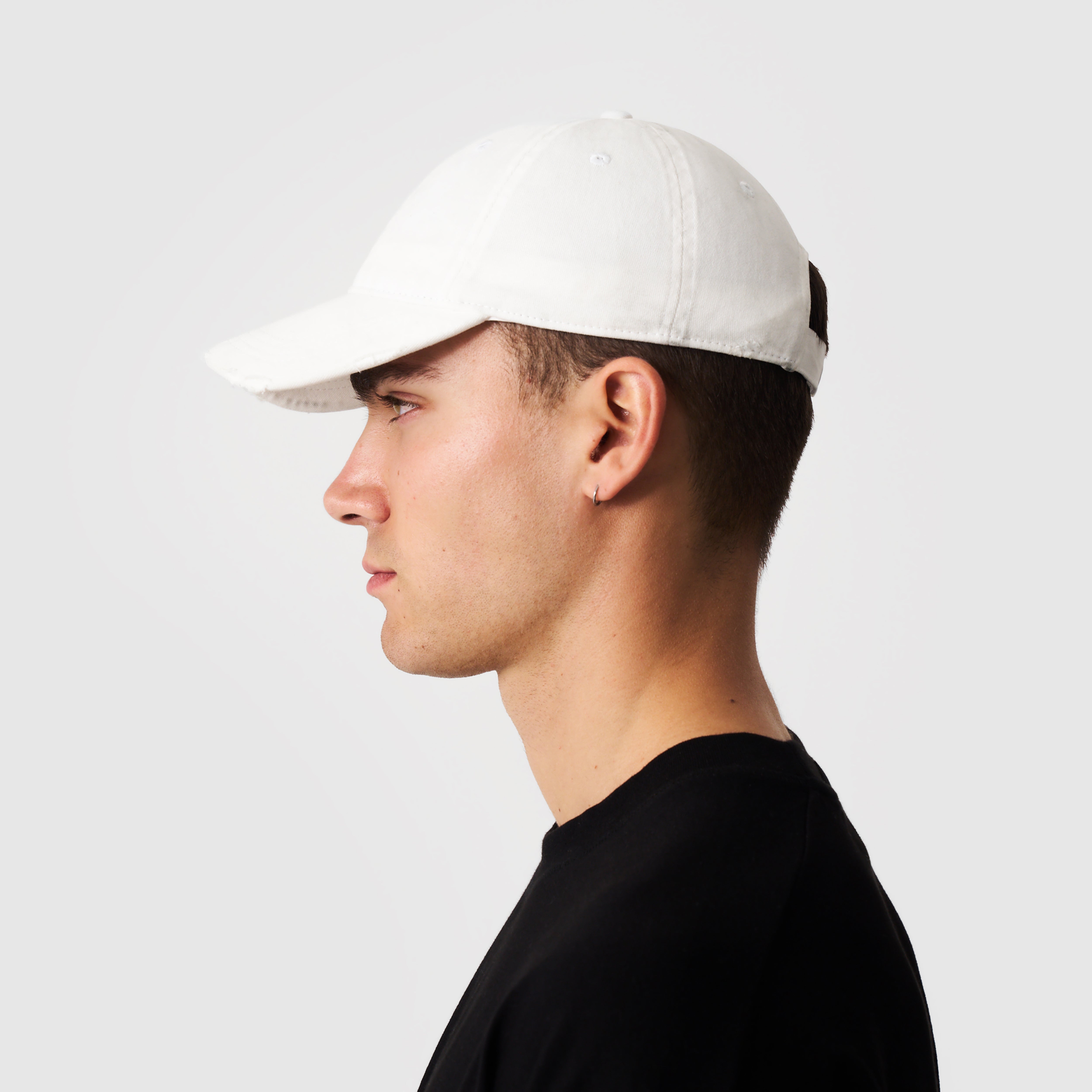 Distressed Cap (Cream)