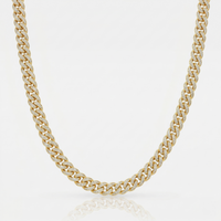 Iced Cuban Chain (Gold) 10mm