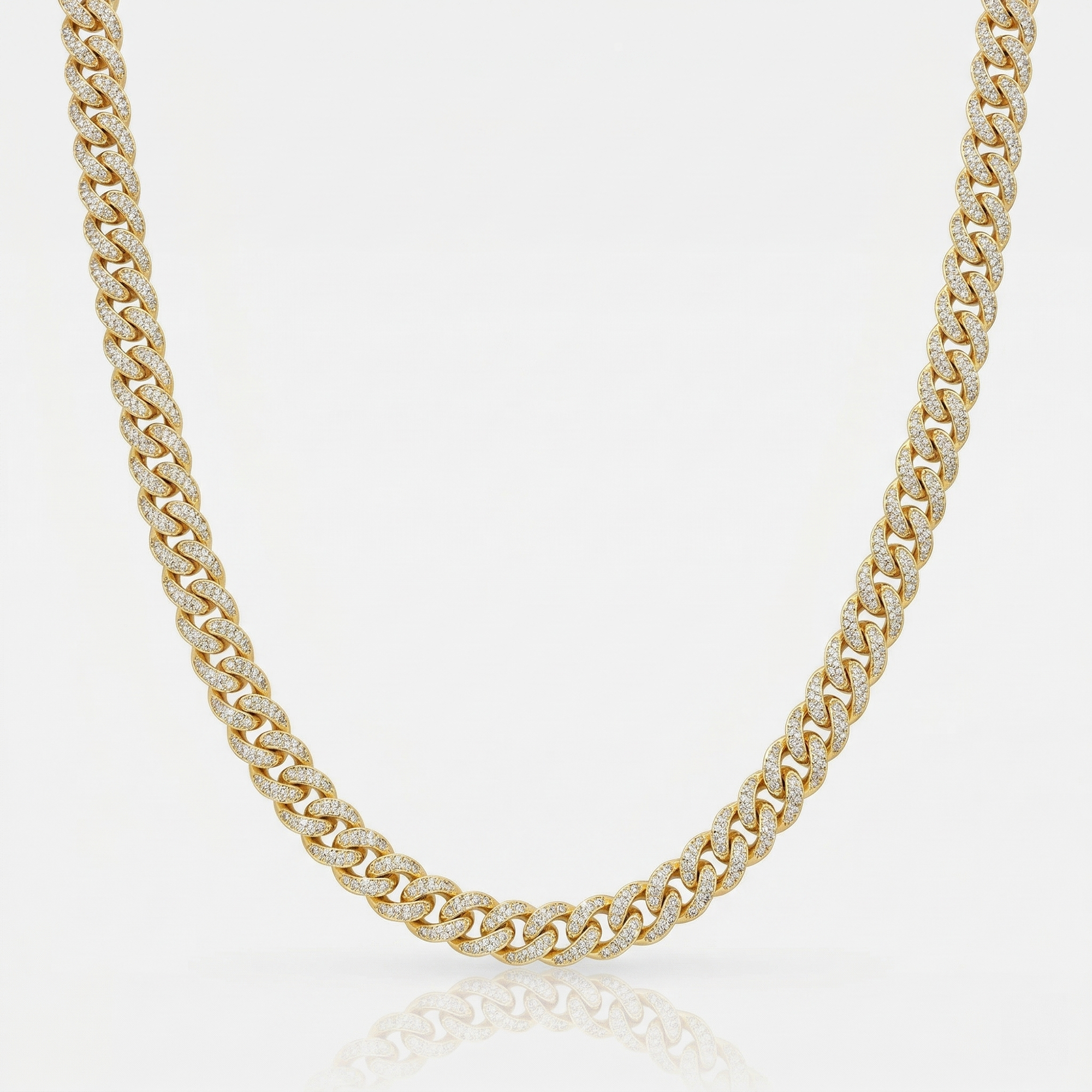 Iced Cuban Chain (Gold) 10mm