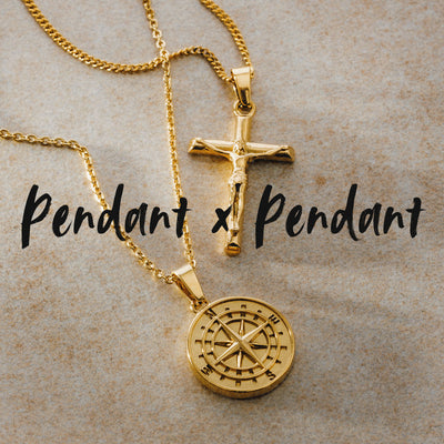 Make A Pendant Set (Gold)