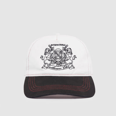 Gentlemen's Club Cap (White/Black)