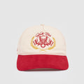 Yacht Club Cap (Cream/Red)