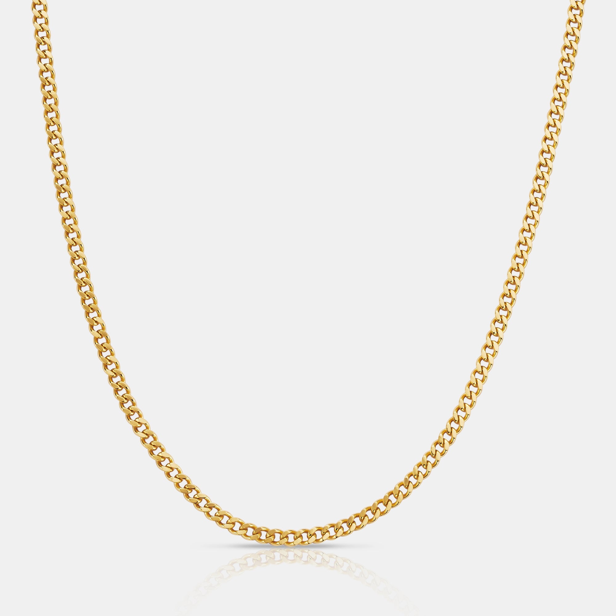 Cuban (18ct Gold) 3mm | Sterling Silver