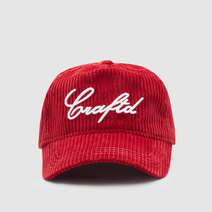 Signature Cap - Cord (Red)