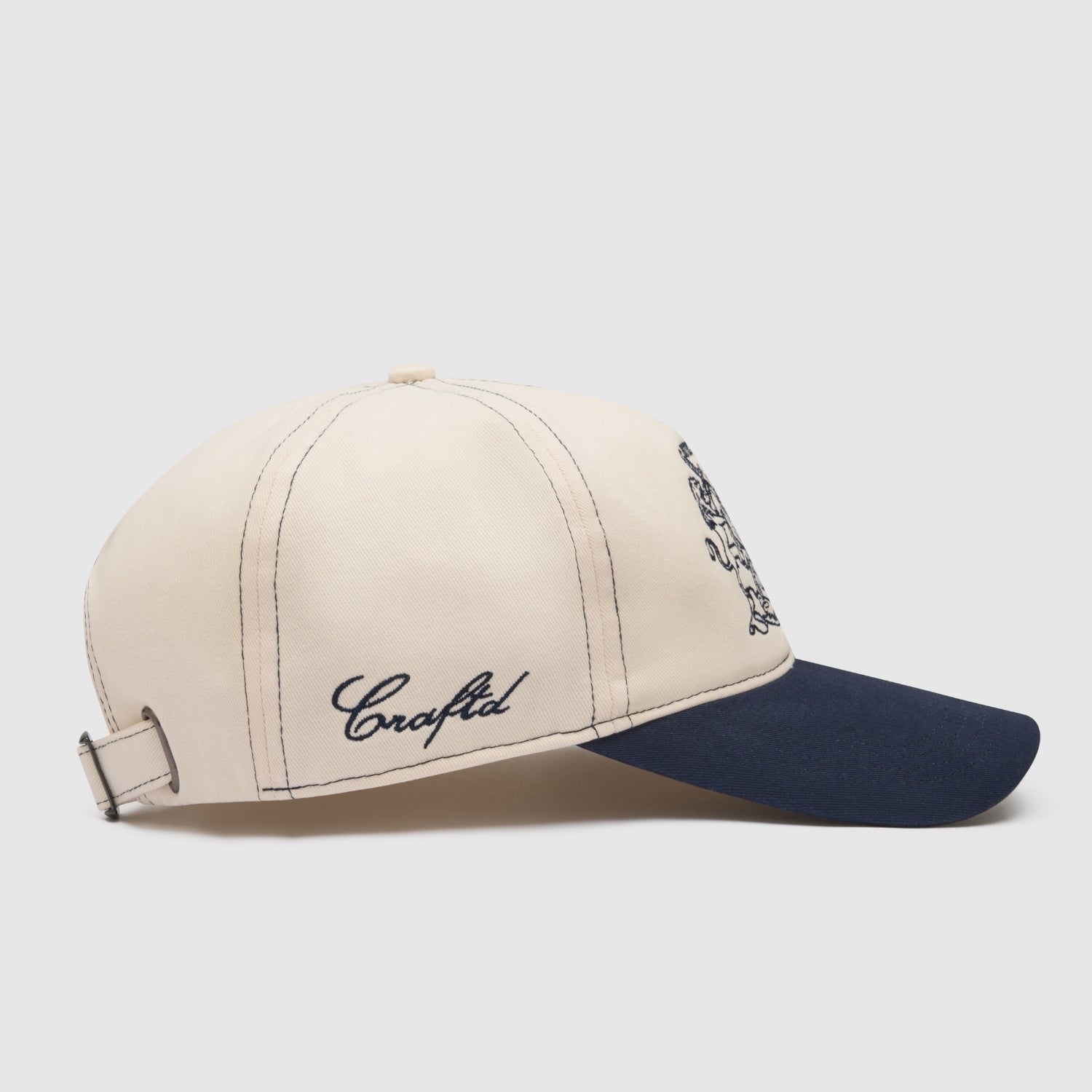 Gentlemens Club Cap (Cream/Navy)