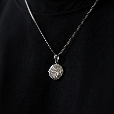 Iced St Christopher (Silver)