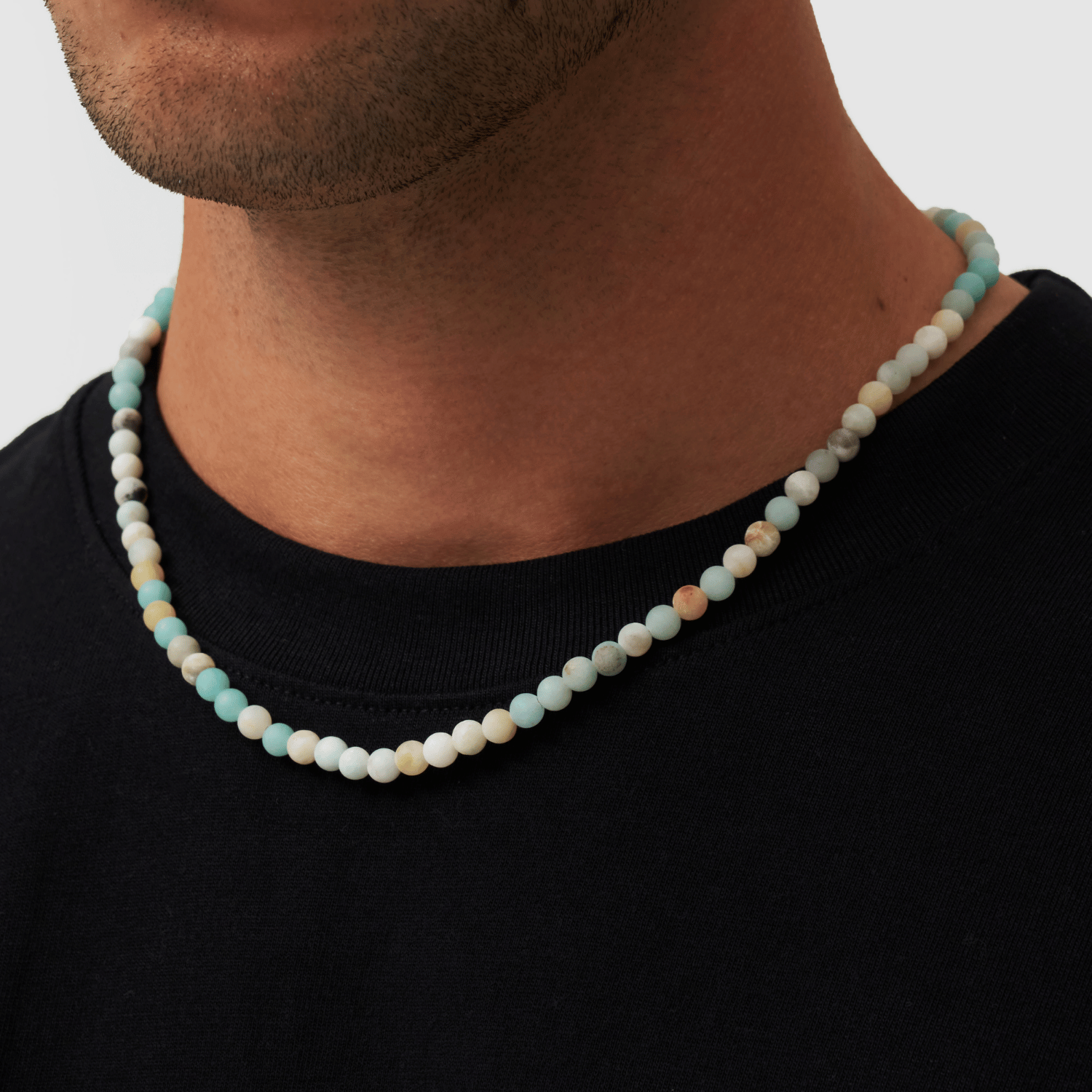 Ocean Beaded Necklace 6mm