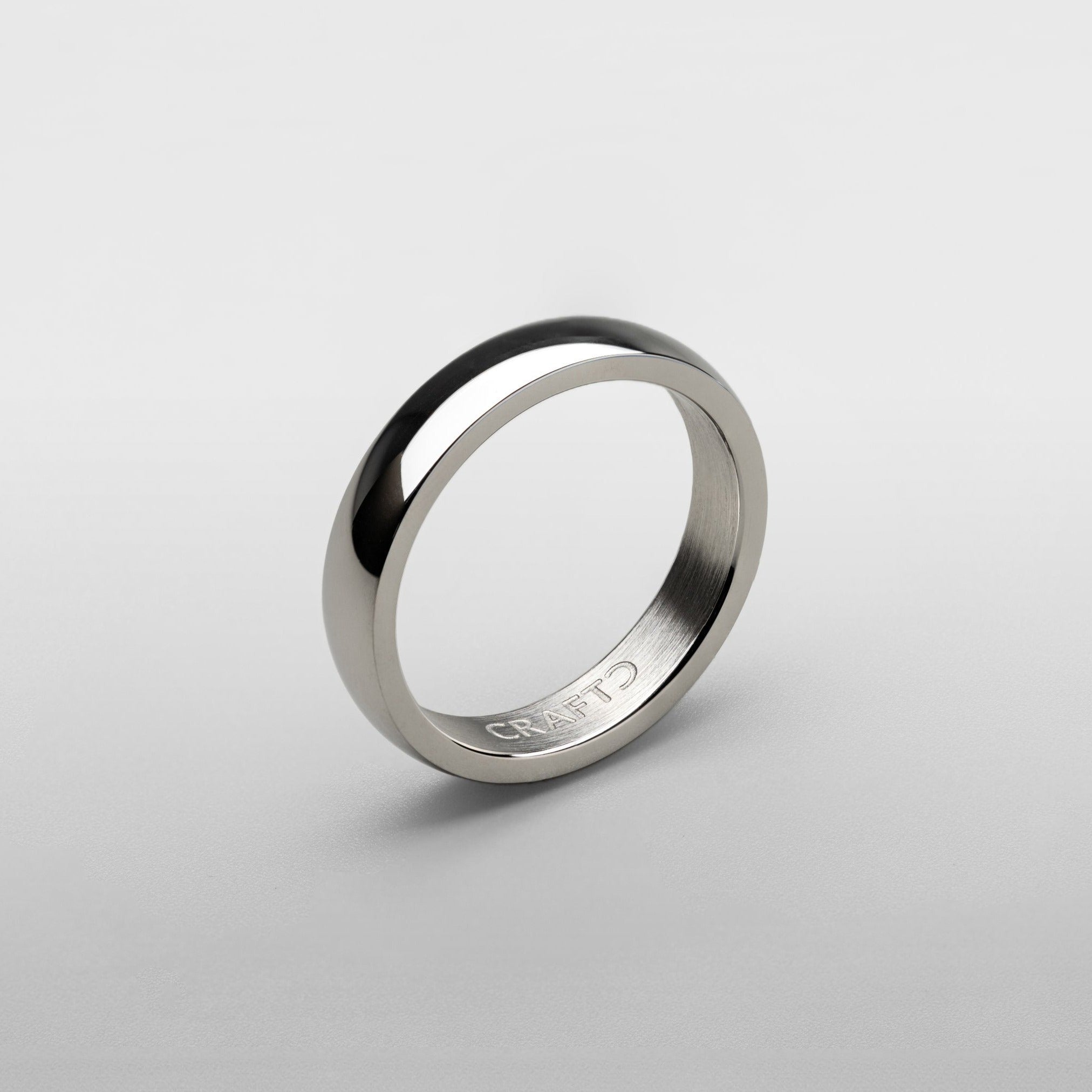 Round Band Ring (Silver) 5mm